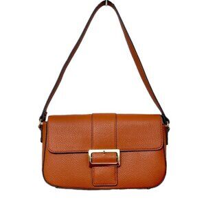 NANETTE LEPORE Fiona Logo Flap Baguette Bag